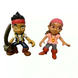 Disney Jr. Jake & The Netherland Pirates - Jake & Izzy Toy Figures